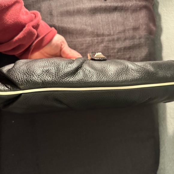 L.A.M.B black and white leather vintage clutch - Picture 15 of 15